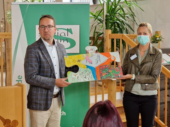 Sozialteam-Geschäftsführer Dr. Christian Weiß in Furth im Wald.