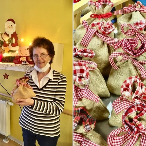Nikolaus im Senioren-Servicehaus Fuchsmühl