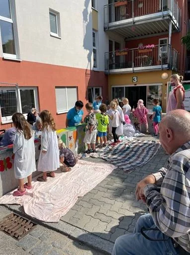 Farbenspiel in Hainsacker.